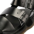 Dr. Martens Gryphon Brando Sandalias De Cuero Para Mujer En Color Negro