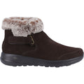 Skechers On-The-Go Joy First Glance Botas De Cuero Para Mujer En Color Chocolate