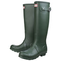 Hunter Original Tall Botas De Agua Verdes Para Mujer