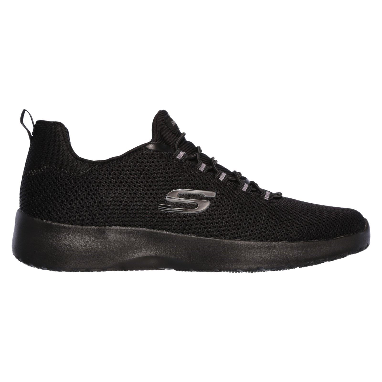 Skechers Dynamight Zapatillas De Hombre De Poliéster Negro