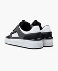 Cruyff Kickturn Zapatillas De Cuero Gris Para Hombre