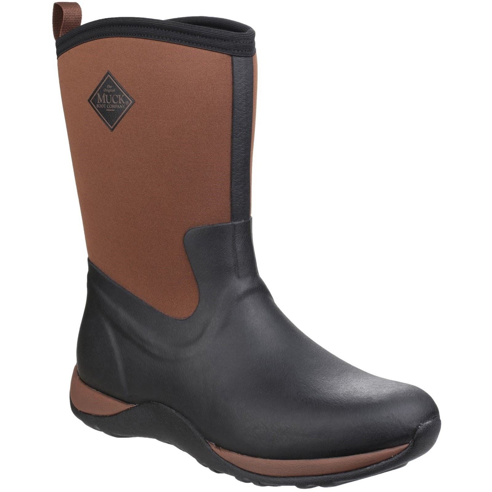 Muck Boots Arctic Weekend Botas De Agua Negras/Marrones De Caucho.