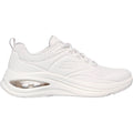 Skechers Skech-Air Meta Extraordinaire Zapatillas Sintéticas Para Mujer En Color Blanco Roto