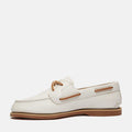 Timberland Classic 2 Eye Calzado De Cuero Para Mujer En Color Blanco