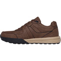 Skechers Netson Gander Zapatos Marrones Para Hombre De Poliuretano Con Cordones.
