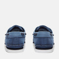 Timberland Classic 2 Eye Zapatos De Hombre Con Cordones De Cuero Azul.