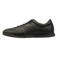 Boss Titanium Zapatillas De Cuero Para Hombre En Negro