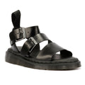 Dr. Martens Gryphon Brando Sandalias De Cuero Para Mujer En Color Negro