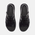 Timberland Clairemont Way Fisherman Sandalias De Cuero Para Mujer En Color Negro