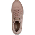 Skechers Billion 2 Prissy N Plush Zapatillas De Tela Para Mujer En Color Topo.