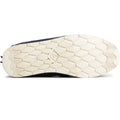 Sperry Moc-Sider Zapatos De Mocasines De Ante Azul Marino Para Mujer
