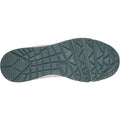 Skechers Uno Retro One Zapatillas De Cuero Para Hombre, Blancas/Grises