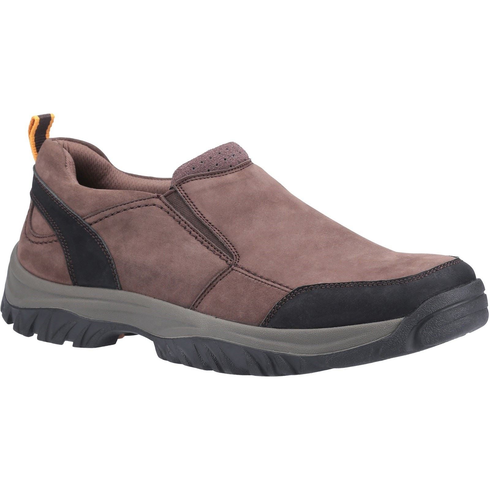 Cotswold Boxwell Mocasines De Cuero Marrón Para Hombre