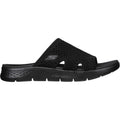 Skechers GO WALK Flex Elation Sandalias De Mujer Negras De Poliéster.