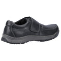 Hush Puppies Casper Mocasines Negros De Cuero Para Hombre