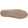 Hush Puppies Maggie Mocasines De Cuero Para Mujer En Color Beige.