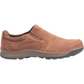 Hush Puppies Jasper Mocasines De Nobuk Color Cuero Para Hombre.