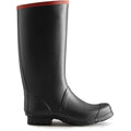 Hunter Argyll Full Knee Botas De Agua Negras De Goma