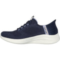 Skechers Ultra Flex 3.0 Easy Step Zapatillas De Tela Para Mujer En Azul Marino/Lavanda