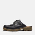 Timberland Noreen Mules De Mujer De Cuero En Negro.