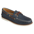 Sperry Gold Cup Authentic Original Zapatos Náuticos De Cuero Para Hombre En Azul Marino