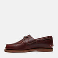 Timberland Classic 2 Eye Zapatos De Cuero Rojos Para Mujer