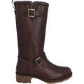 Hunter Iona Botas Marrones De Piel Para Mujer