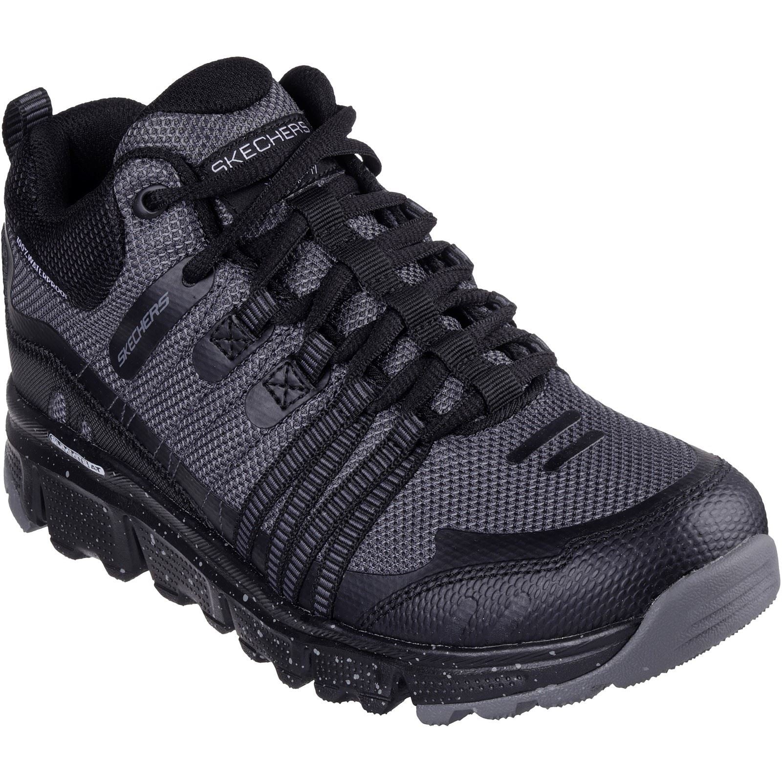 Skechers Summits At Wynnwood Botas De Senderismo Para Mujer De Poliuretano En Color Gris/Negro.