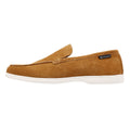 Ben Sherman Amarillo Mocasines De Ante Marrón Para Hombre