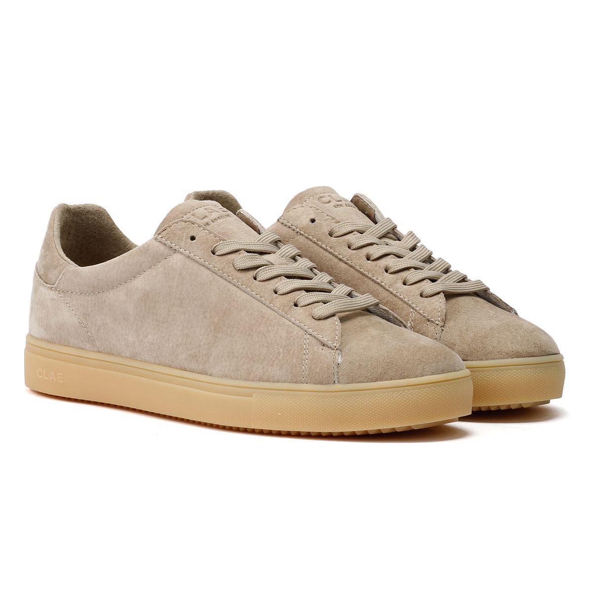 Clae Bradley Zapatillas De Ante Beige Para Hombre