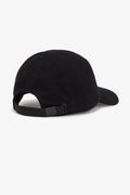 Fred Perry Pique Classic Gorras De Algodón Negro/Blanco