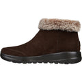 Skechers On-The-Go Joy First Glance Botas De Cuero Para Mujer En Color Chocolate