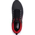 Skechers Vapor Foam Varien Zapatillas De Deporte Para Hombre En Negro/Rojo.