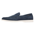 Ben Sherman Amarillo Suede Mocasines Azules Para Hombre
