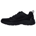 Skechers Oak Canyon Verketta Zapatillas De Piel Para Hombre En Negro.