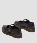 Dr. Martens Elphie Mary Jane Virginia Zapatos De Mujer De Cuero Negros