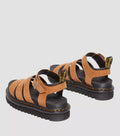 Dr. Martens Blaire Tumbled Nubuck Sandalias De Mujer Marrón De Nobuk
