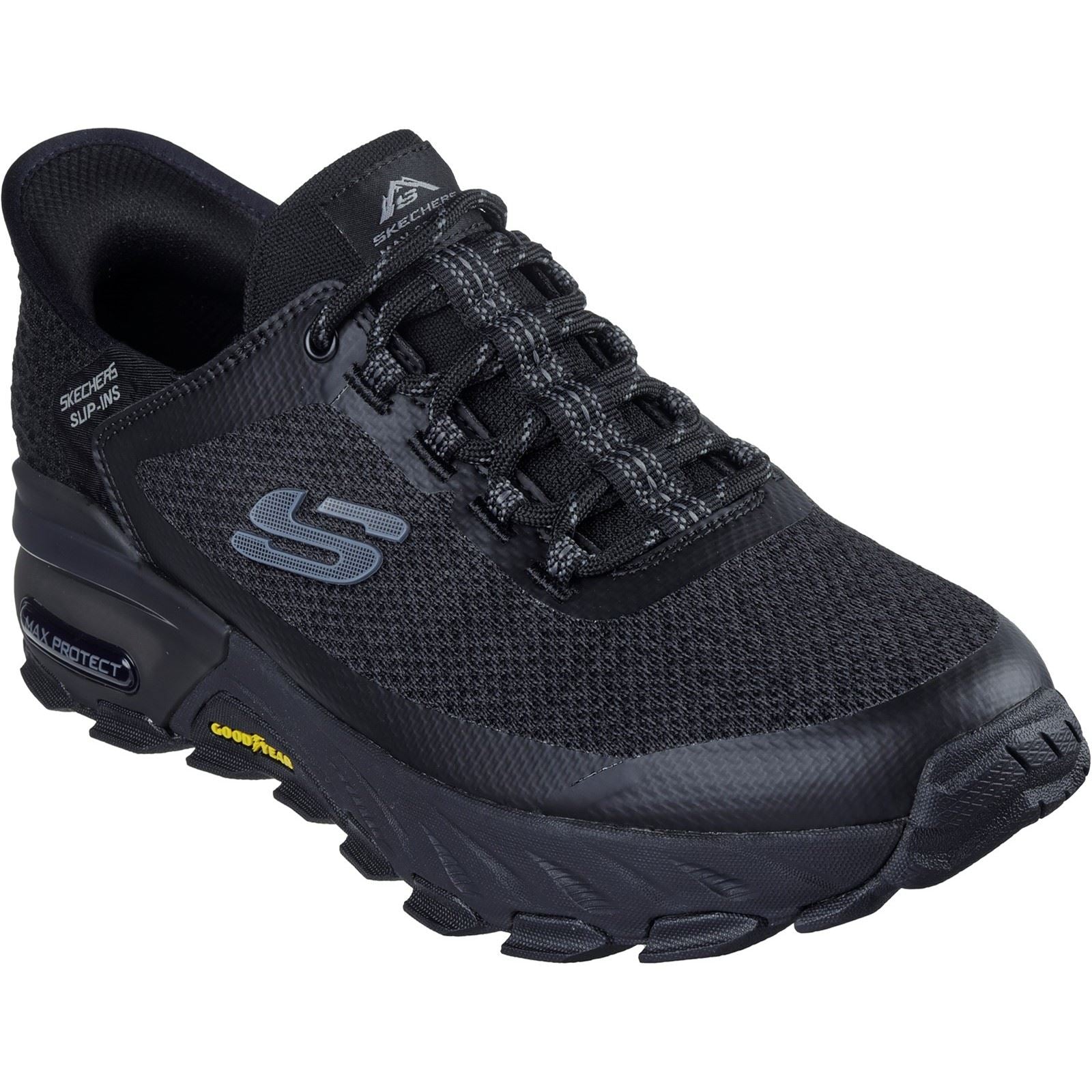 Skechers Max Protect Assembly Botas De Senderismo Negras Para Hombre