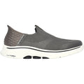 Skechers GO WALK 7 Easy On 2 De Malla Para Hombre, Zapatillas Marrones