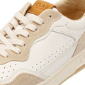 Clae Haywood Fog Zapatillas Blancas De Cuero Para Hombre