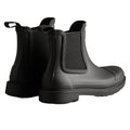 Hunter Commando Botas De Agua Negras Para Mujer