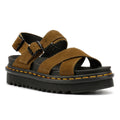 Dr. Martens Voss II Bronx Sandalias Verdes De Ante Para Mujer