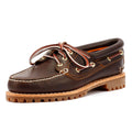 Timberland Noreen 3 Eye Zapatos De Mujer De Cuero Marrón