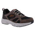 Skechers Oak Canyon Sunfair Botas De Senderismo De Cuero Para Hombre En Marrón/Negro