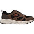 Skechers Oak Canyon Sunfair Botas De Senderismo De Cuero Para Hombre En Marrón/Negro