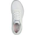 Skechers Flex Appeal 5.0 Uptake Zapatillas De Deporte Blancas/Plata Para Mujer
