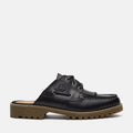 Timberland Noreen Mules De Mujer De Cuero En Negro.