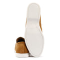 Ben Sherman Amarillo Mocasines De Ante Marrón Para Hombre