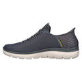 Skechers Slip-ins: Summits High Range Zapatillas De Poliéster Para Hombre En Color Carbón.