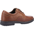Hush Puppies Outlaw II Zapatos De Cuero Marrones Con Cordones Para Hombre.
